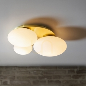 Plafón Ideallux NINFEA PL3 Bianco biely 3xGX53 46 cm 306964 small 2