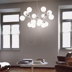 Závesné svietidlo Ideallux Nodi SP15 Cromo chróm 15xE14 200491 small 3