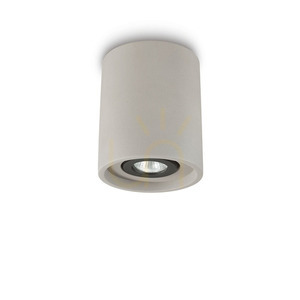 Plafón Ideallux OAK PL1 Round Cemento betónový 13,5 cm GU10 150437 small 1