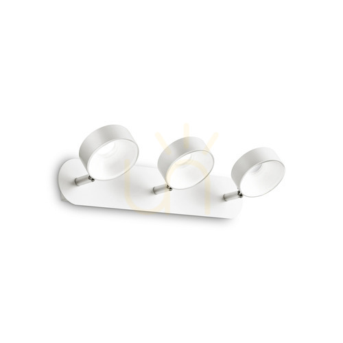 Skontrolujte Plafón Ideallux OBY PL3 biely LED 18W 37 cm 196701