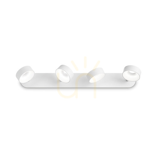 Skontrolujte Plafón Ideallux OBY PL4 biely LED 24W 55 cm 196718