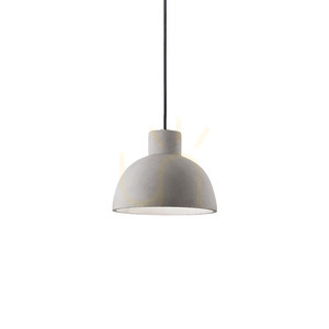 Závesné svietidlo Ideallux OIL-5 SP1 sivé betónové E27 20,5 cm 129082 0 Závesné svietidlo Ideallux OIL-5 SP1 sivé betónové E27 20,5 cm 129082 small 0