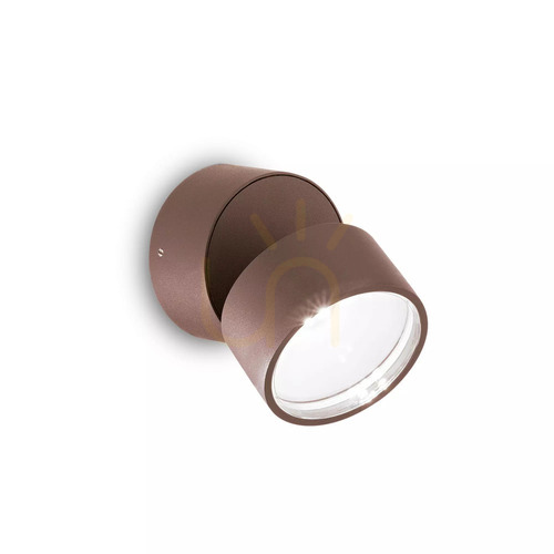 Skontrolujte Vonkajšie nástenné svietidlo Ideallux OMEGA Round čierne 7W 4000K IP54 285504