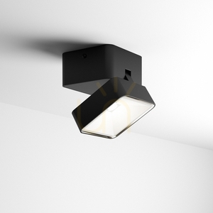 Vonkajšie nástenné svietidlo Ideallux OMEGA Square čierne 7W 4000K 285535 small 1