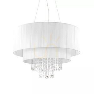 Závesné svietidlo Ideallux Opera SP10 White 165011 10xE27 priemer 90 cm small 1