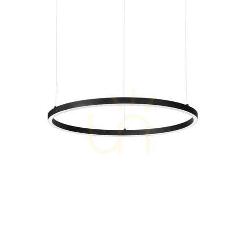 Skontrolujte Závesné svietidlo Ideallux Oracle Slim D050 čierne 3000K 28W stmievateľné 304366