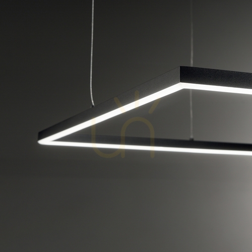Skontrolujte Závesné svietidlo Ideallux Oracle Slim D050 3000K biele 50 cm 259154
