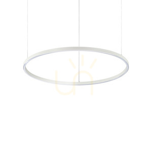 Prívesné svetlo Ideallux Oracle Slim D070 4000K biele okrúhle 70 cm 269863 small 0