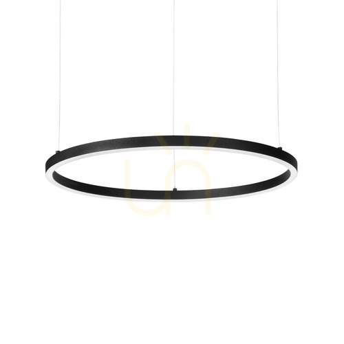 Skontrolujte Závesné svietidlo Ideallux Oracle Slim D090 Round čierne LED 42W 3000K DALI 304427