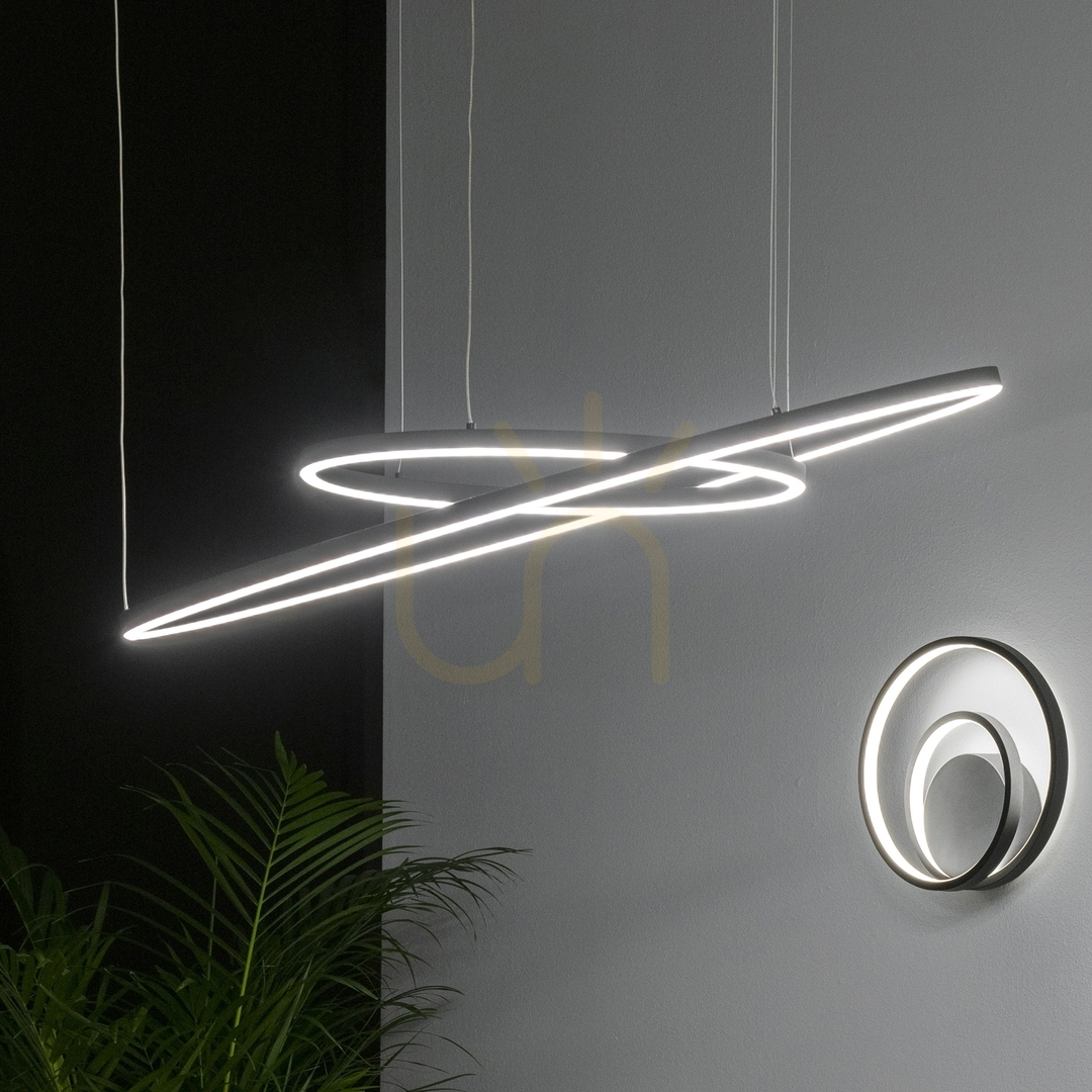 Náhľad Prívesné svietidlo Ideallux ORACLE SLIM D150 Round biele 3000K DALI 304465 Prívesné svietidlo Ideallux ORACLE SLIM D150 Round biele 3000K DALI 304465