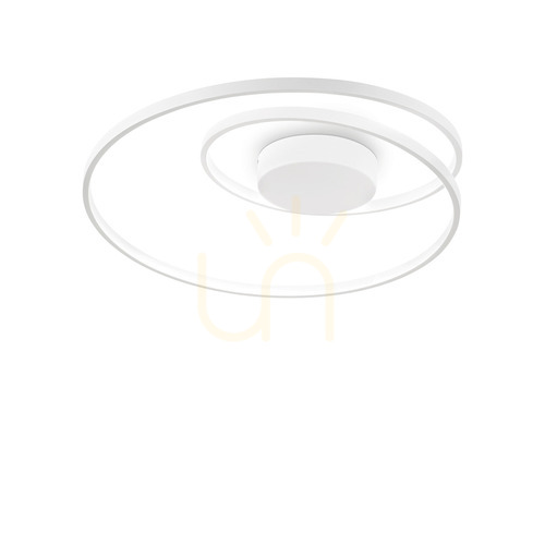 Skontrolujte Plafón Ideallux OZ PL DALI Bianco biely LED 60 cm 48W stmievateľný 304519