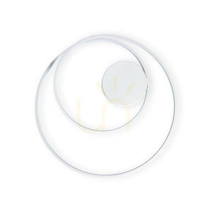 Plafón LED Ideallux OZ 253688 biely 60 cm 47W 3000K small 4