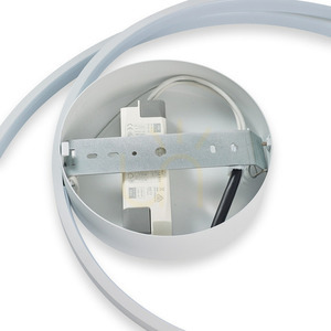 Plafón LED Ideallux OZ 253688 biely 60 cm 47W 3000K small 6