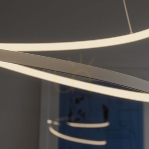 Závesné svietidlo Ideallux OZ SP D80 ON-OFF biele 80 cm LED 52W 3000K 253664 small 7