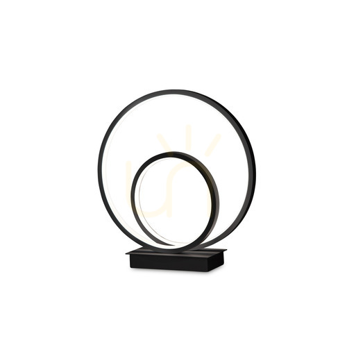 Skontrolujte Stolová lampa Ideallux OZ TL ON-OFF čierna LED 22W 3000K 269481