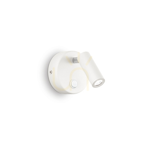Skontrolujte Nástenné svietidlo Ideallux PAGE AP ROUND biele LED 3W kov 142586