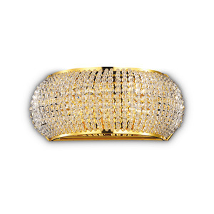 Nástenné svietidlo Ideallux PASHA AP3 ORO zlaté 3xG9 082288 small 0