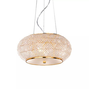 Závesné svietidlo Ideallux PASHA SP6 chróm 6xE14 40 cm 082158 small 2