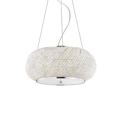 Skontrolujte Závesné svietidlo Ideallux PASHA SP6 chróm 6xE14 40 cm 082158