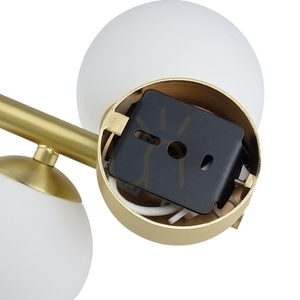 Nástenné svietidlo Ideallux Perlage AP3 Bianco biele 3xG9 283784 small 4