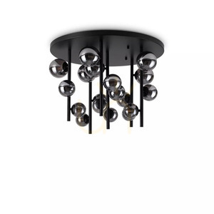 Plafón Ideallux Perlage PL18 Fumé 70 cm 18xG9 čierny 328386 small 1