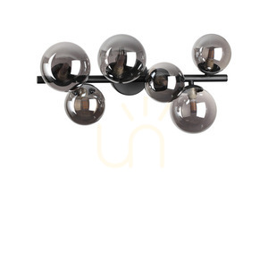 Plafón Ideallux PERLAGE PL6 Fumé čierny 6xG9 309262 0 Plafón Ideallux PERLAGE PL6 Fumé čierny 6xG9 309262 small 0