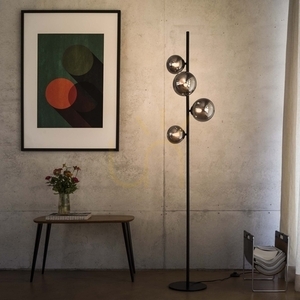 Stojanová lampa Ideallux Perlage PT4 Ambra jantárová mosadz 4xG9 317816 small 2