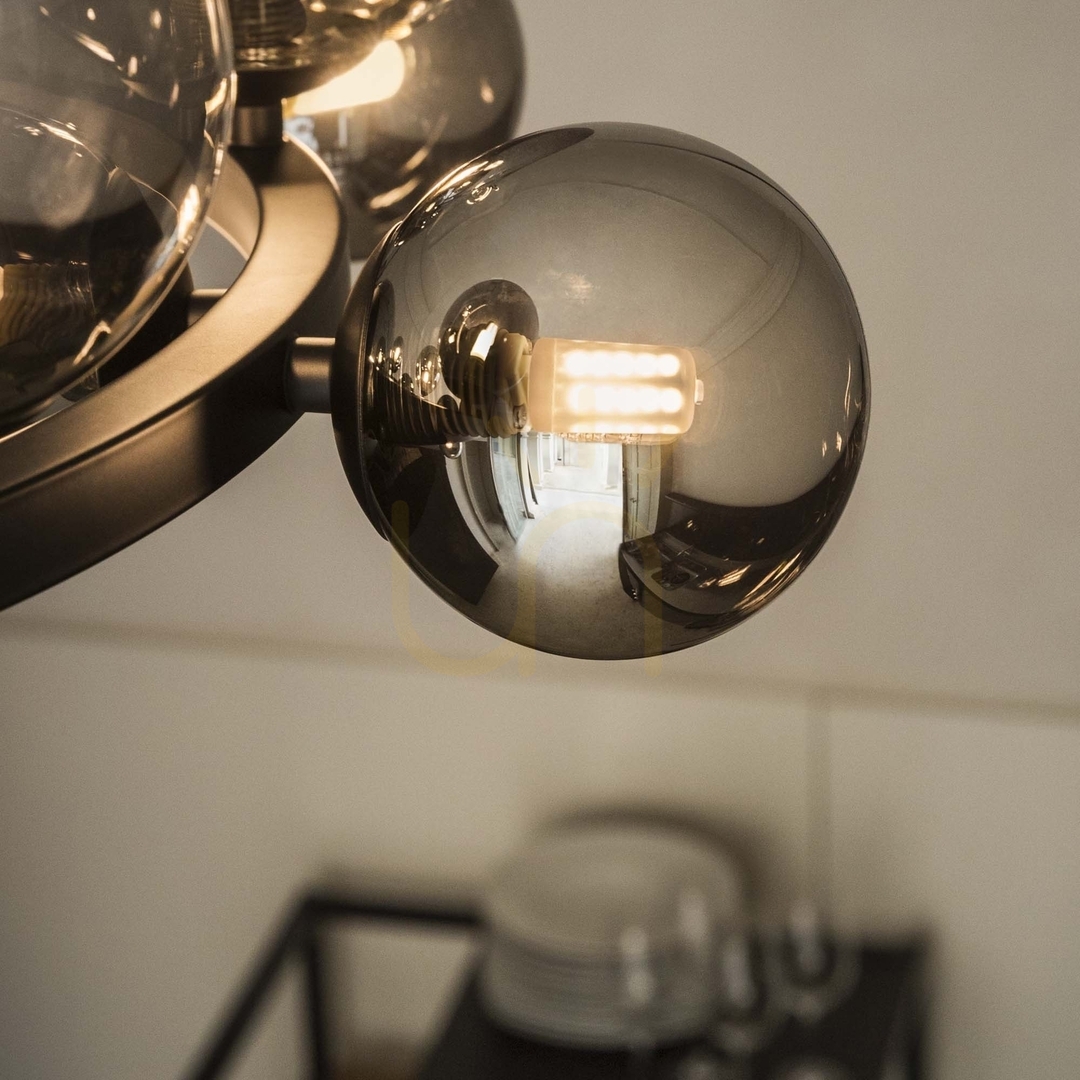 Šou Závesné svietidlo Ideallux Perlaje SP14 Bianco biele mosadzné 85 cm 283814 Závesné svietidlo Ideallux Perlaje SP14 Bianco biele mosadzné 85 cm 283814
