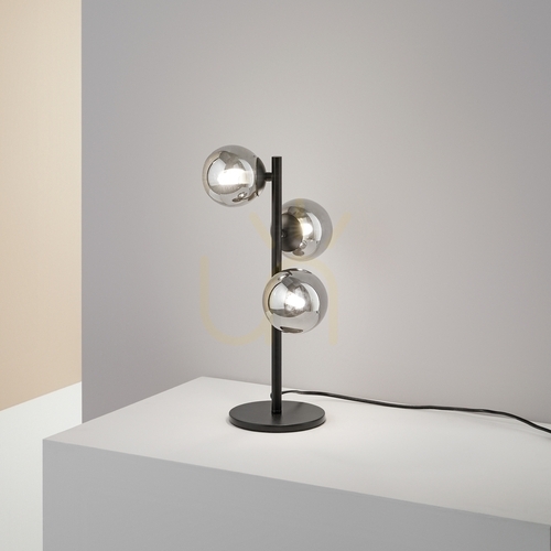 Skontrolujte Stolová lampa Ideallux Perlage TL3 Fumé 292465 3xG9 sklo kov
