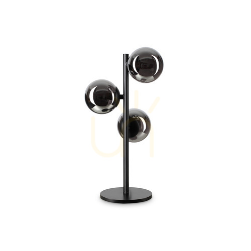 Skontrolujte Stolová lampa Ideallux Perlage TL3 Fumé 292465 3xG9 sklo kov