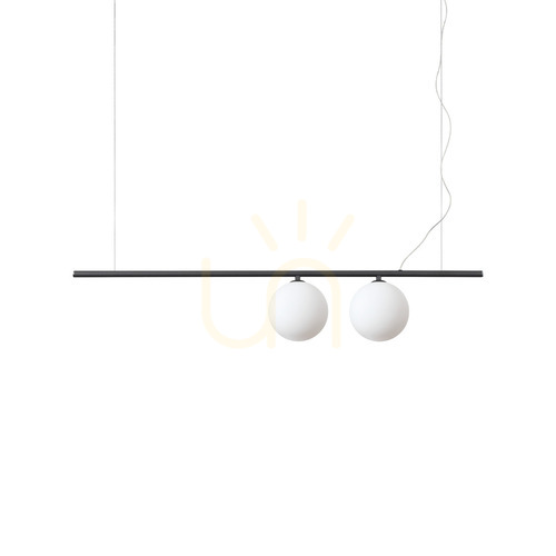 Skontrolujte Závesné svietidlo Ideallux Perline SP2 Nero čierne 2xG9 306995