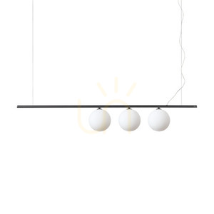Závesné svietidlo Ideallux Perline SP3 Nero čierne 3xG9 307008 small 0