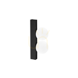 Nástenné svietidlo Ideallux Binomio AP2 čierne LED 6W 313252 small 0