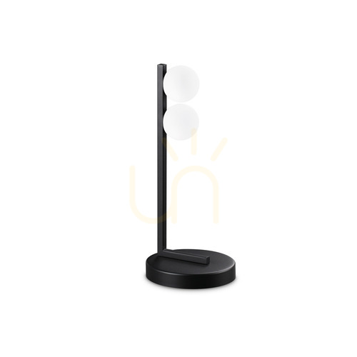 Skontrolujte Stolová lampa Ideallux Ping Pong TL2 čierna LED 6W 313320