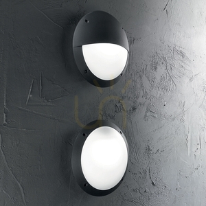 Vonkajšie nástenné svietidlo Ideallux Polar AP1 Nero čierne E27 30 cm 096698 small 3