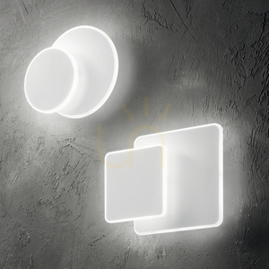 Nástenné svietidlo Ideallux POUCHE AP SQUARE biele LED 15W 25 cm 259352 small 1