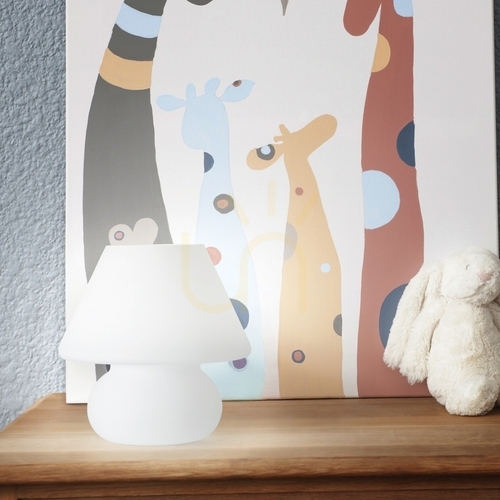 Skontrolujte Stolová lampa Ideallux PRATO TL1 SMALL biela sklo E14 074726