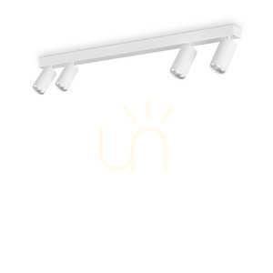 Plafón Ideallux Profilo PL4 Bianco biely 4xGU10 90 cm 328188 1 Plafón Ideallux Profilo PL4 Bianco biely 4xGU10 90 cm 328188 small 1