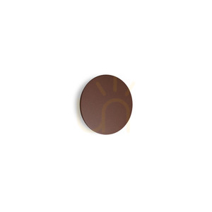 Vonkajšie nástenné svietidlo Ideallux Punto AP D18 Coffee hnedé LED 9W 313535 small 0