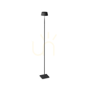 Vonkajšia stojaca lampa Ideallux PURE PT čierna LED 1,5 W 115 cm 328515 small 0