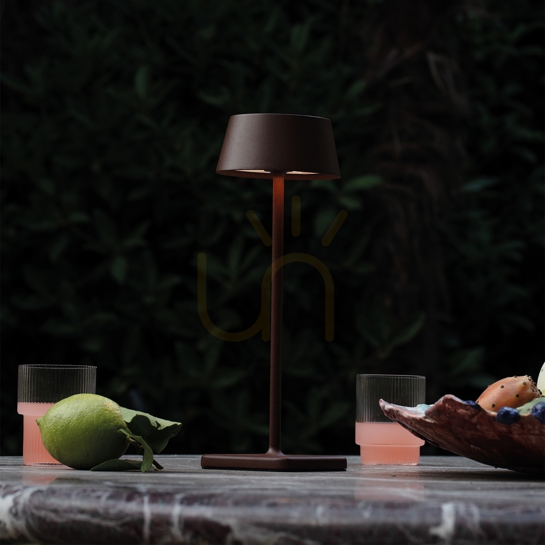 vyhliadka Stolová lampa Ideallux PURE TL Coffee bronzová LED stmievateľná 311661 Stolová lampa Ideallux PURE TL Coffee bronzová LED stmievateľná 311661