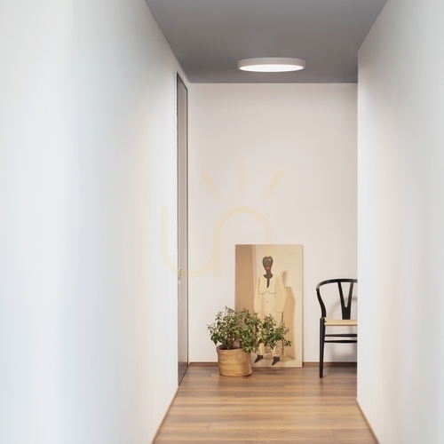 Skontrolujte Vonkajší stropný plafón Ideallux RAY PL D30 NERO čierny LED 13W 30 cm 327563