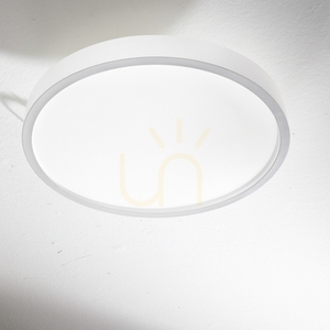 Vonkajší stropný plafón Ideallux RAY PL D60 biely 44W 60 cm 327693 small 5