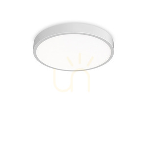 Vonkajší stropný plafón Ideallux RAY PL D60 biely 44W 60 cm 327693 small 0