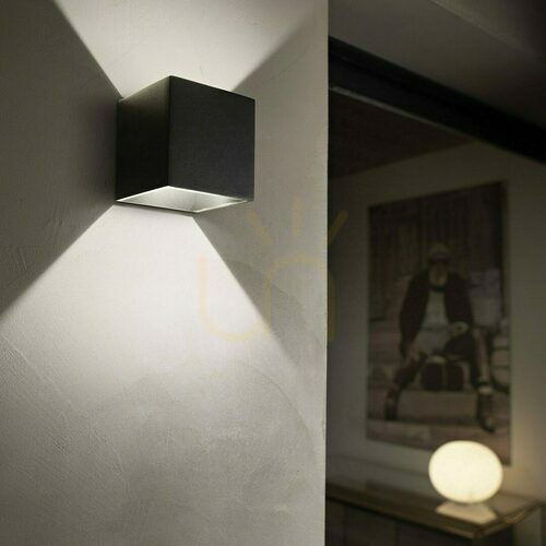 Skontrolujte Vonkajšie nástenné svietidlo Ideallux RUBIK 149745 biele 8,5W LED 4000K