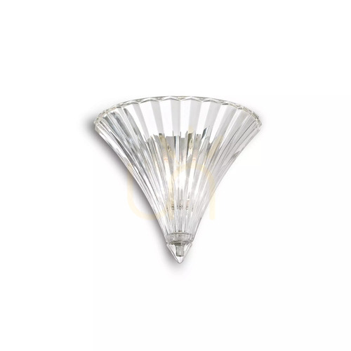 Skontrolujte Nástenné svietidlo Ideal Lux Santa AP1 Small Transparent sklo chróm 013060