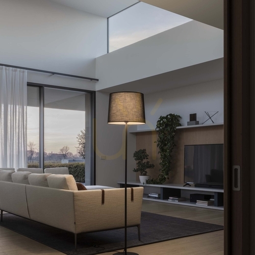 Skontrolujte Stojaca lampa Ideallux SET UP MPT1 NERO čierna E27 259970