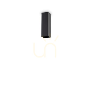 Plafón Ideallux LOOK 233765 čierny GU10 1x28W kov 6x20 cm 2 Plafón Ideallux LOOK 233765 čierny GU10 1x28W kov 6x20 cm small 2