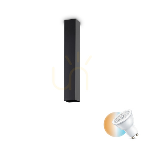 Skontrolujte Plafón Ideallux LOOK SKY PL1 H40 NERO čierny GU10 233826