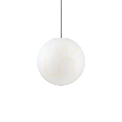 Skontrolujte Prívesné svetlo Ideallux SOLE SP1 D30 biele exteriérové 30 cm 135991